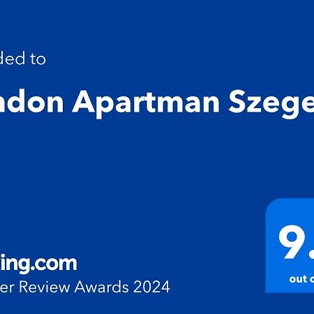 London Apartman Szeged Kültér fotó